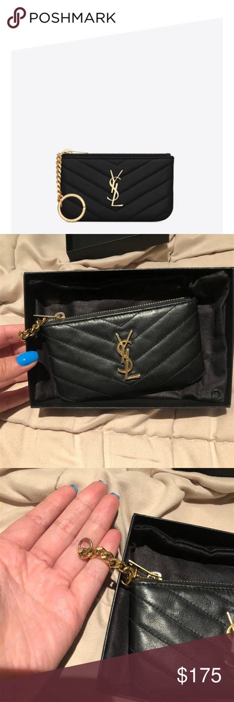 ysl credit card|ysl keychain card holder.